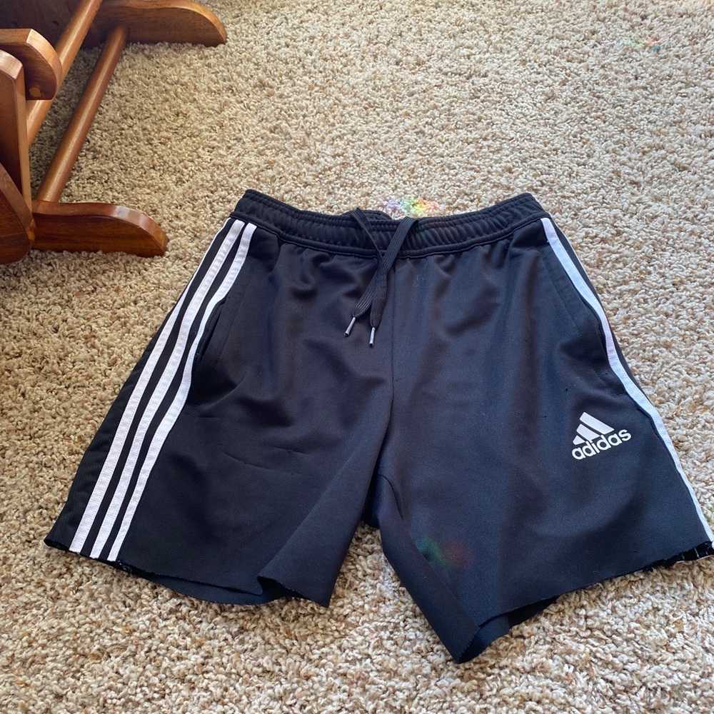 Adidas cutoff shorts